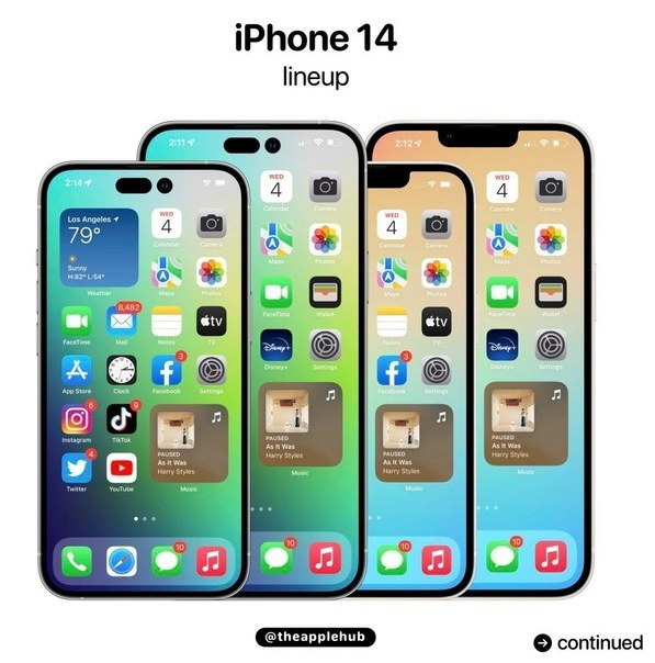 龙湖苹果14维修分享iPhone 14全家福 