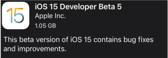龙湖苹果手机维修分享如何升级到iOS15.0 beta5 