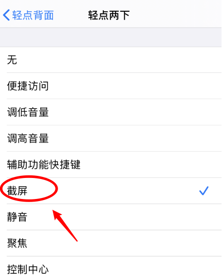 龙湖苹果手机维修分享iPhone12如何启用双击截屏 